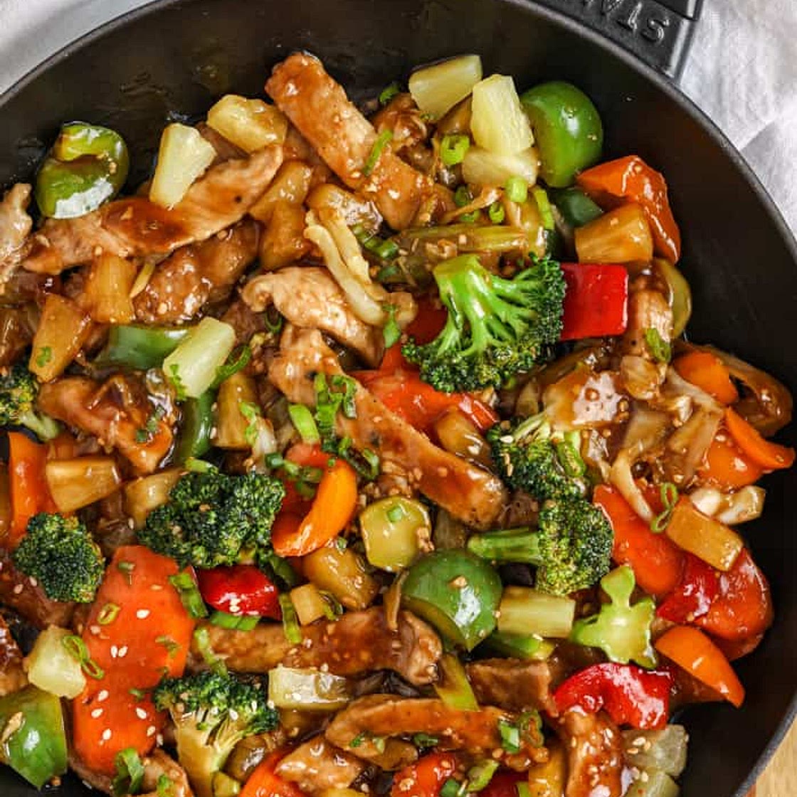 Pork Tenderloin Stir Fry