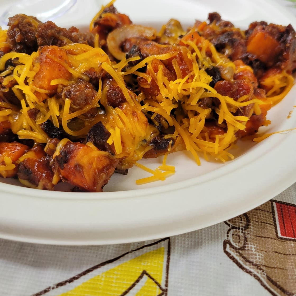 Easy Camping Skillet BBQ