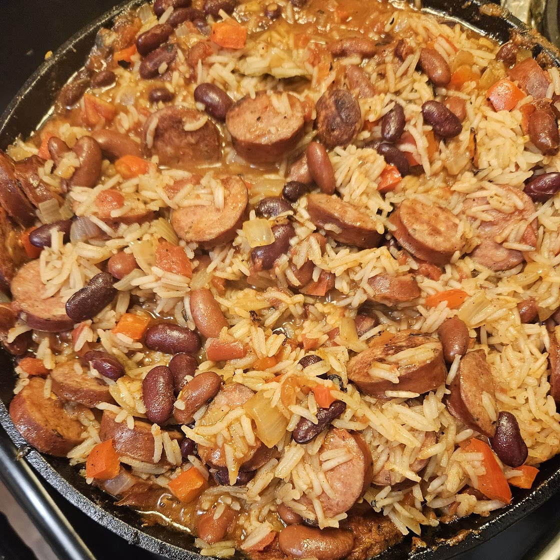 Red Beans and Rice with Sausage