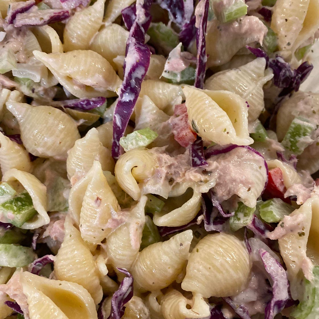Italian Seasoned Tuna Pasta Salad