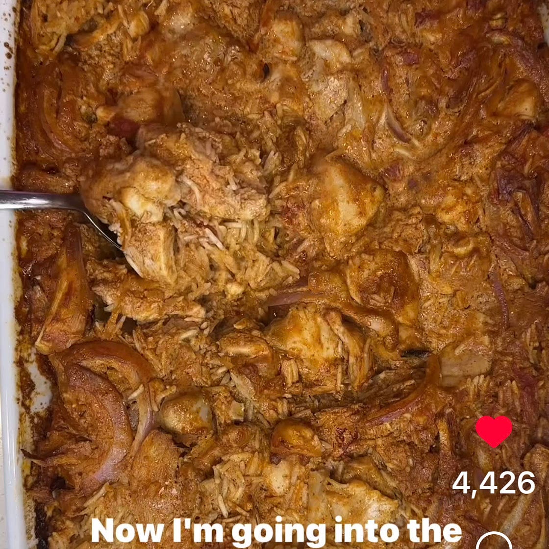 Tray Baked Chicken Curry (one pan)