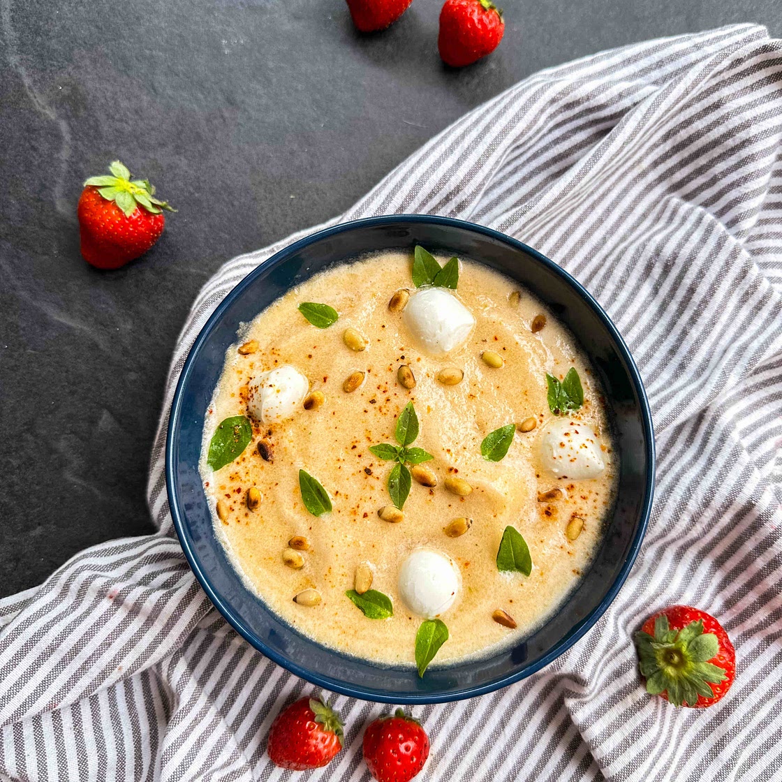 Soupe de melon glacée ❄️