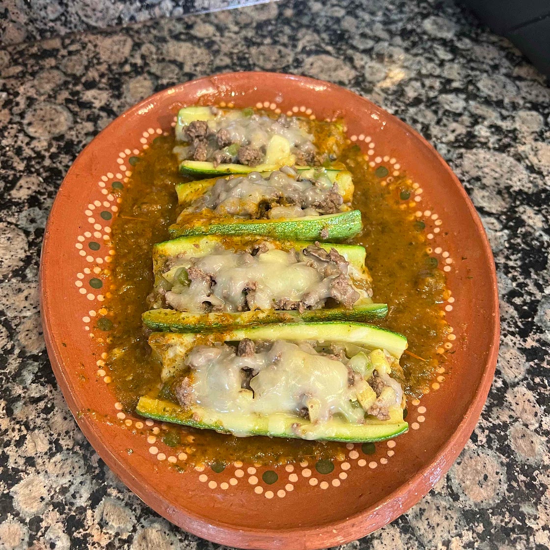 CALABACITAS RELLENAS