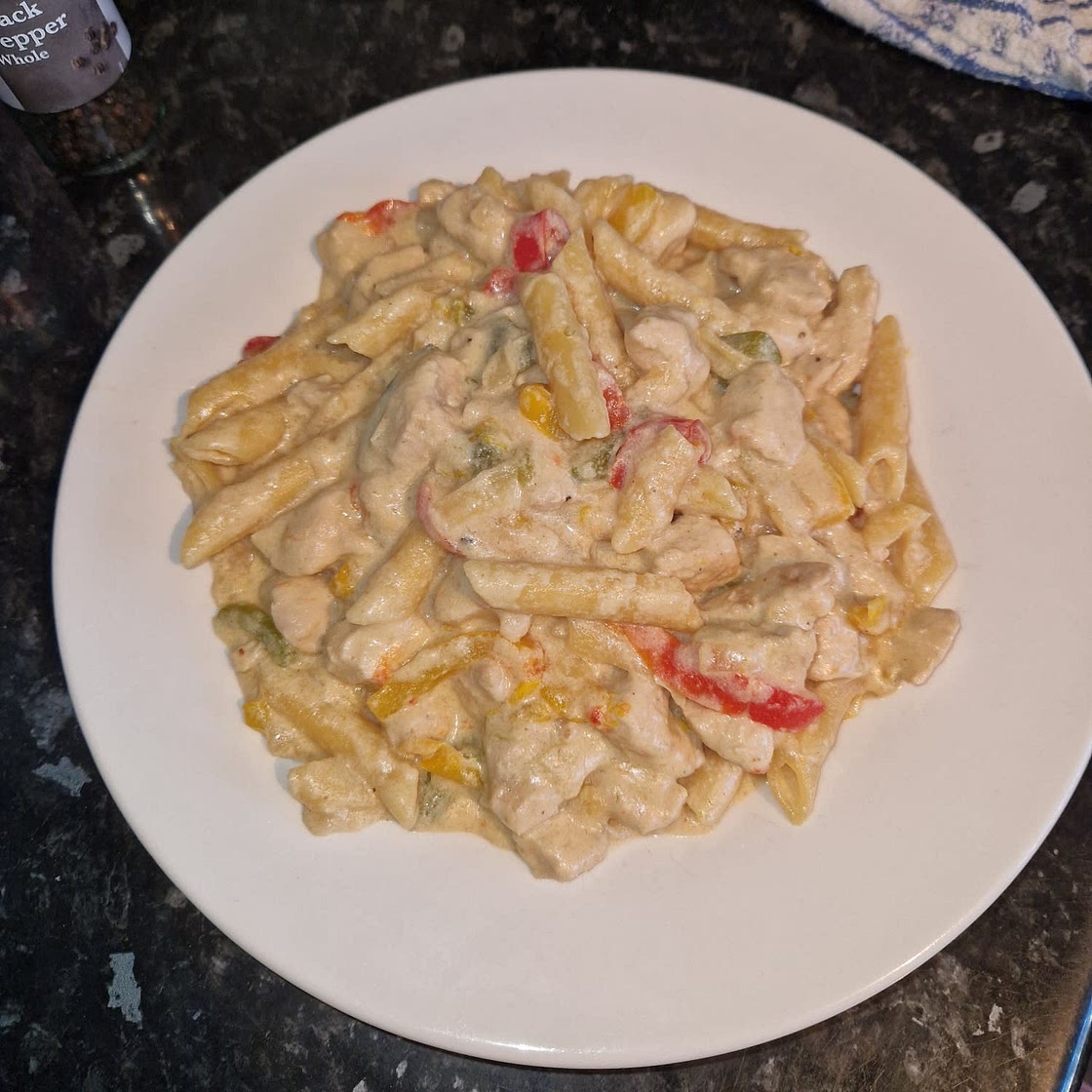 Pepper Bell and Mozzarella Penne ❤️