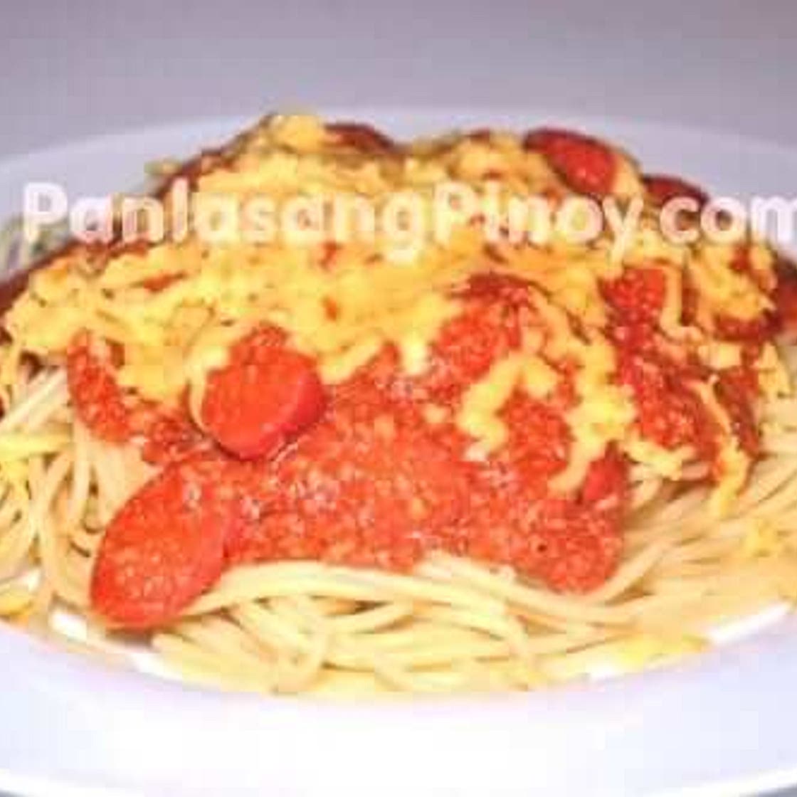 Jollibee Style Spaghetti