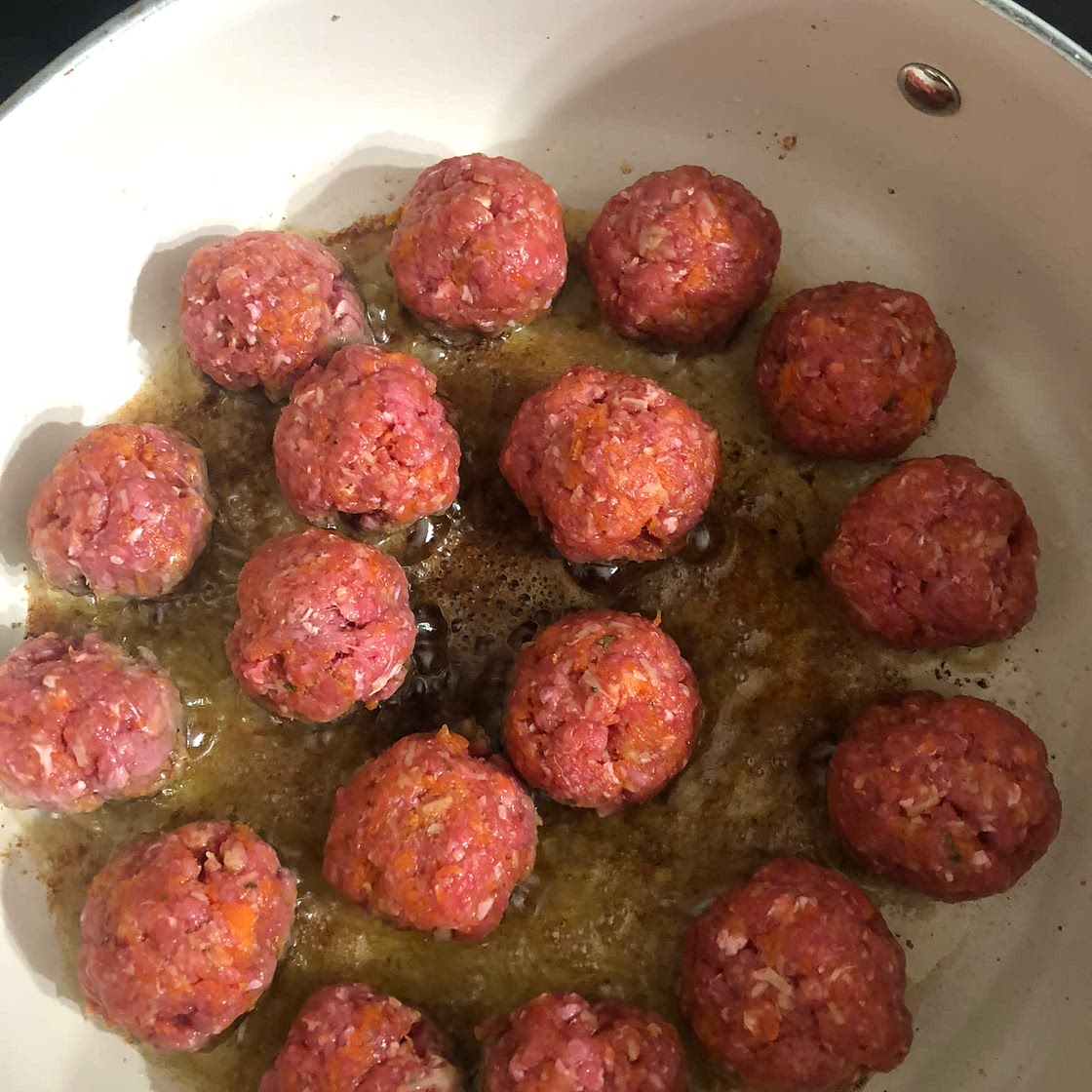 Meatballs with carrots
