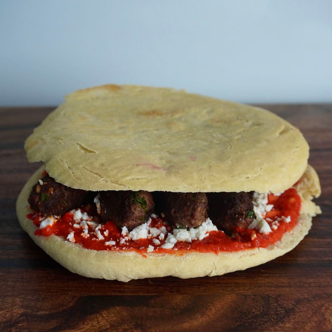 Cevapcici sandwich