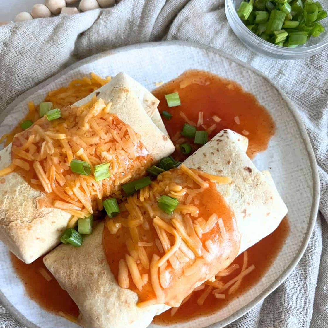 Air Fryer Chimichangas