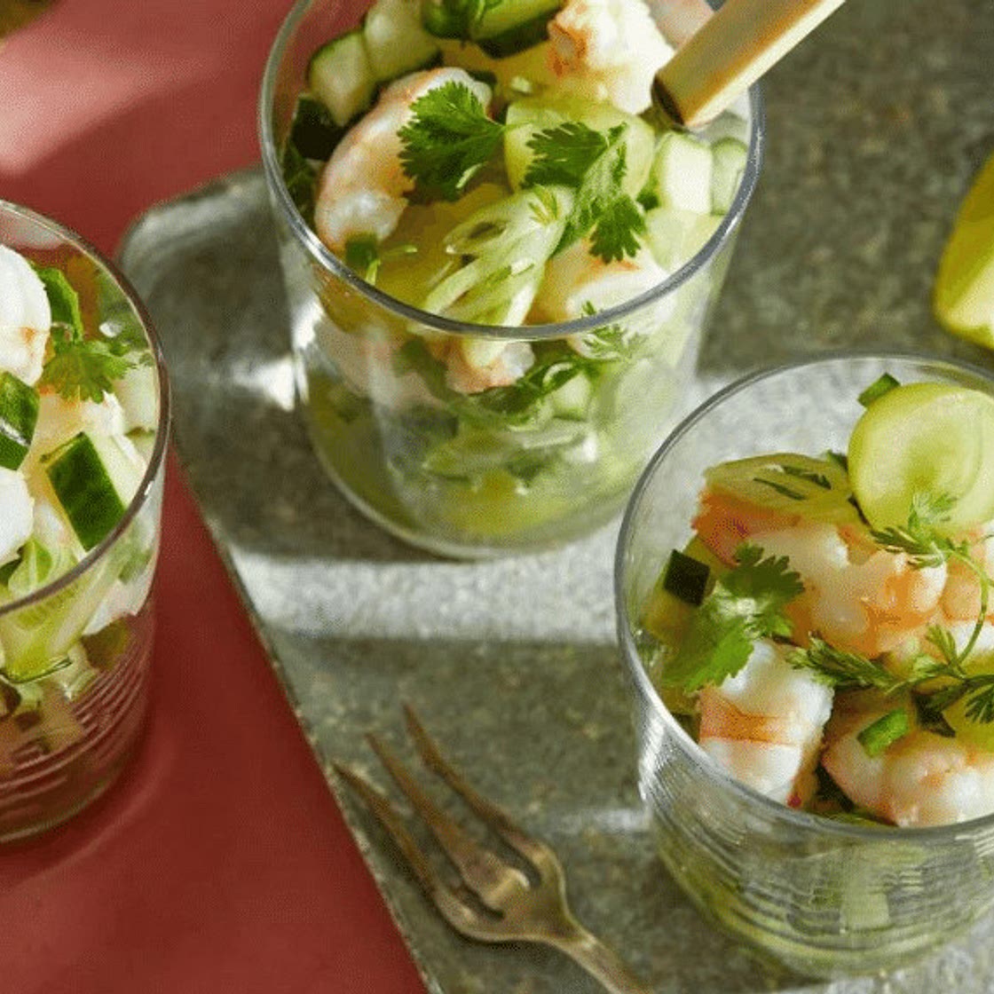 Ceviche-Style Shrimp Cocktail - Ellie Krieger