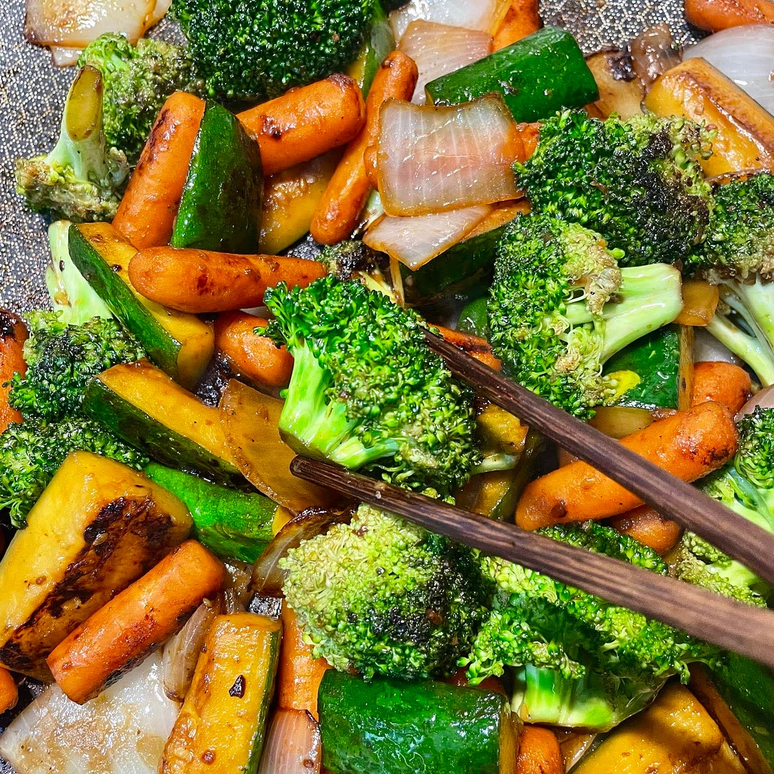 Hibachi vegetables 