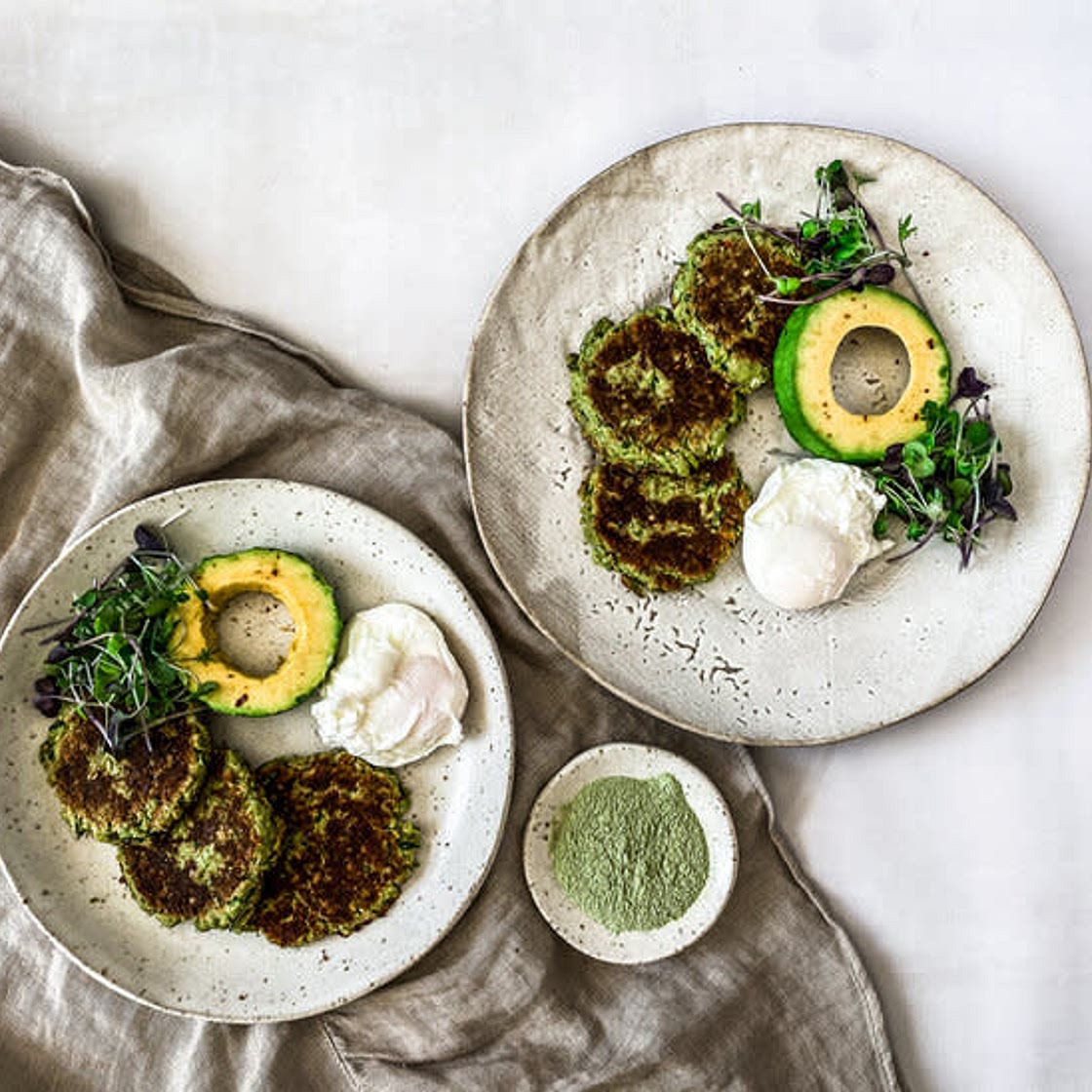 Cheesy Zucchini Fritters
