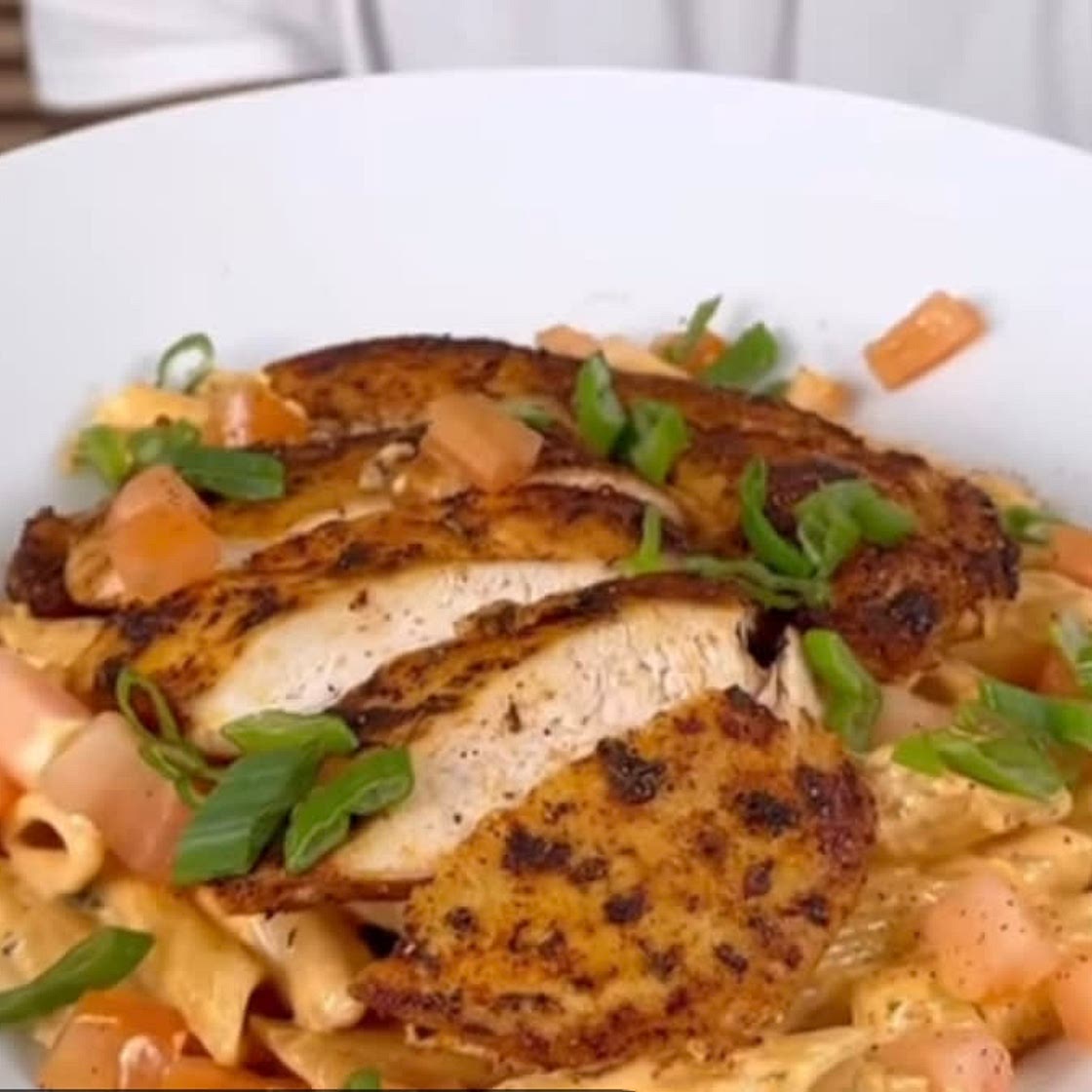 Creamy Cajun Chicken Alfredo 
