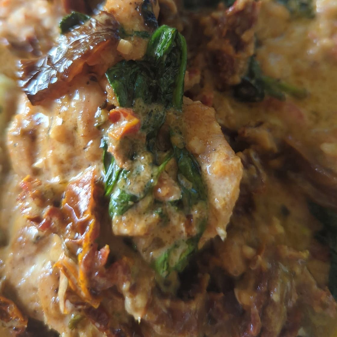 Crockpot Tuscan Chicken