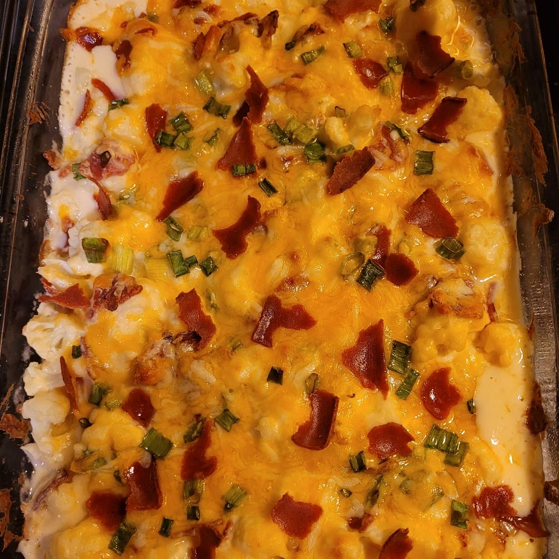 Loaded Cauliflower Bake