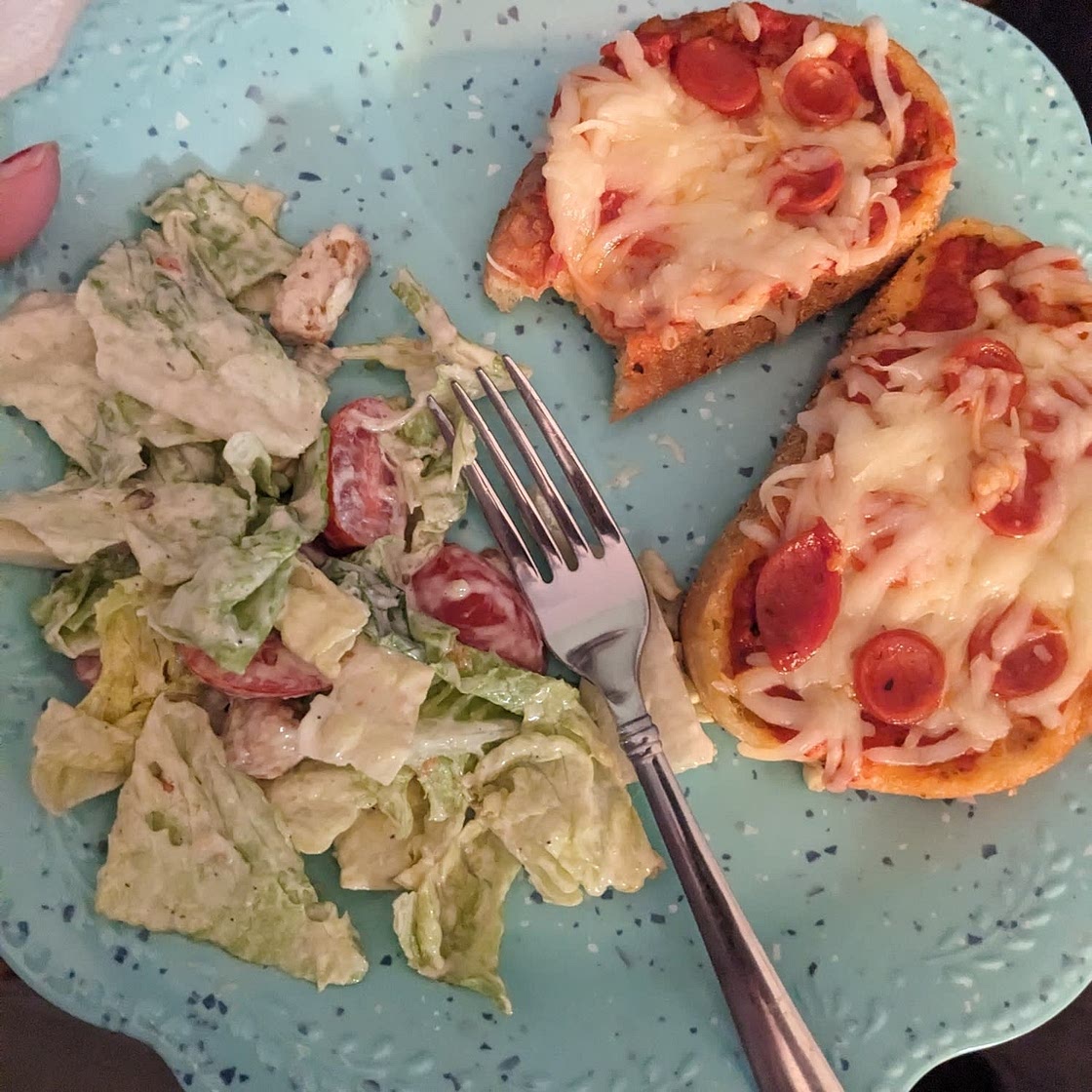 Texas Toast Garlic Bread Pizza