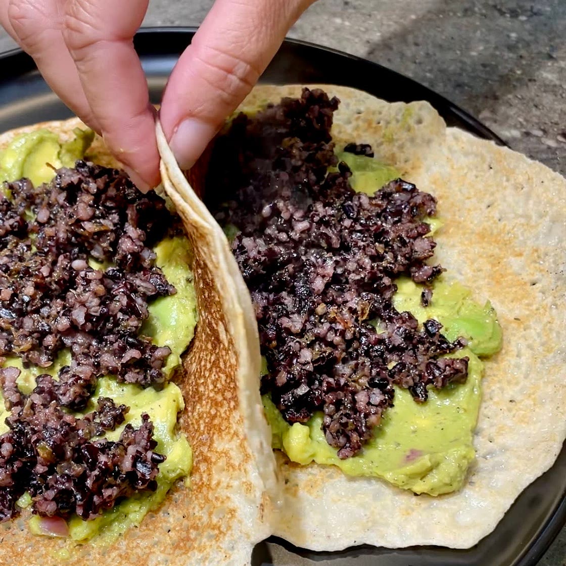 Sofrito Black Rice