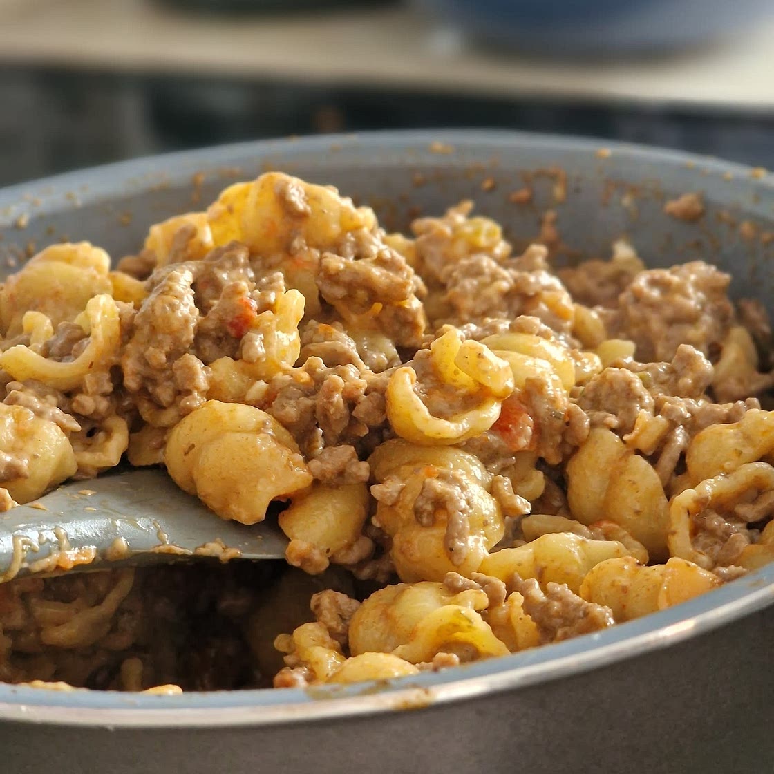 Cheesy Taco Pasta