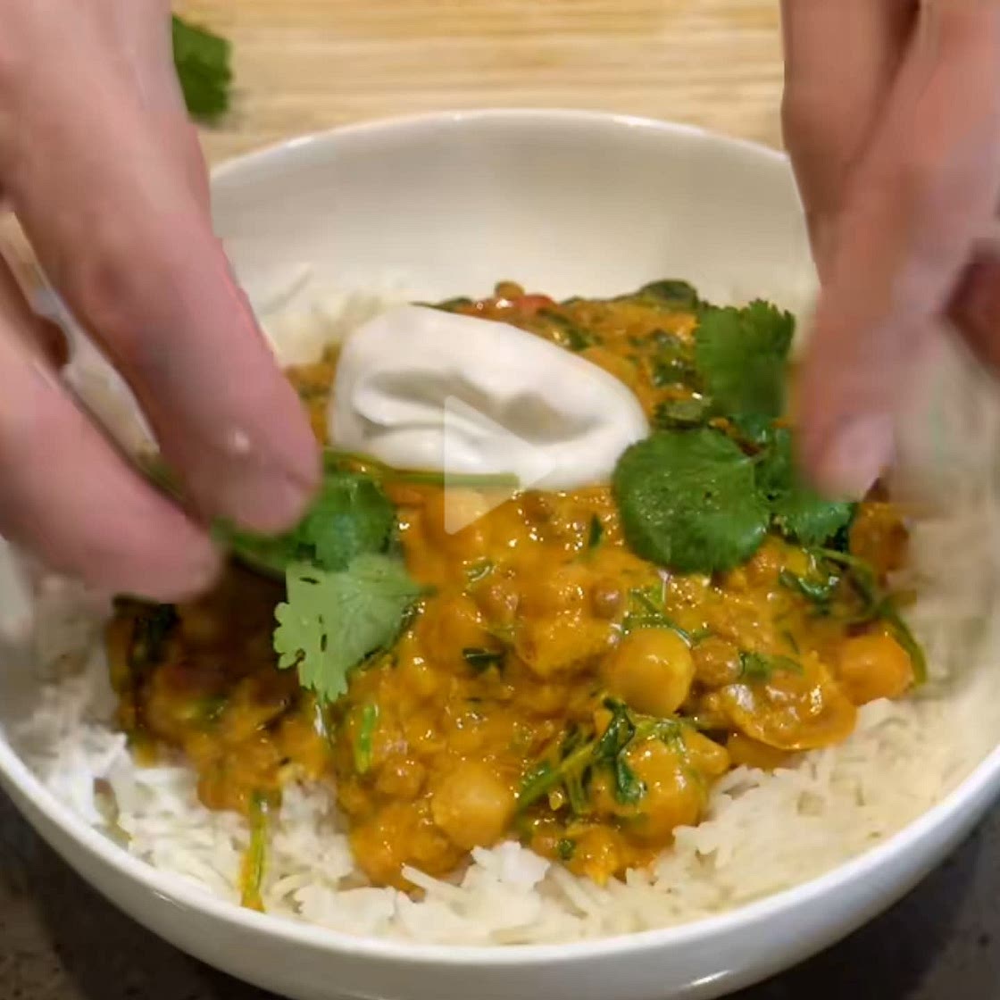 Coconut Chickpea Curry