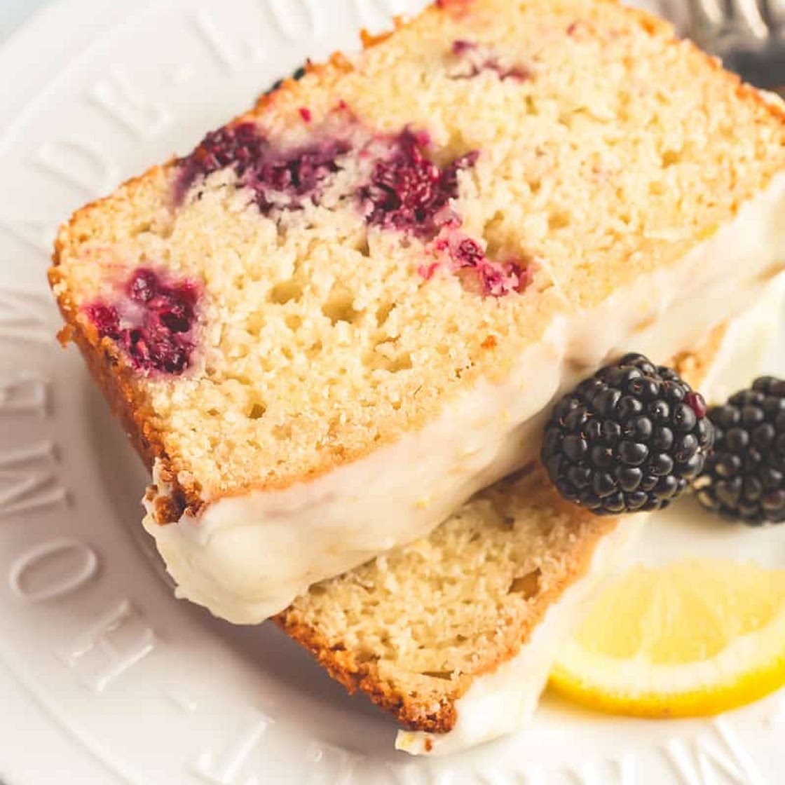 Lemon Blackberry Bread
