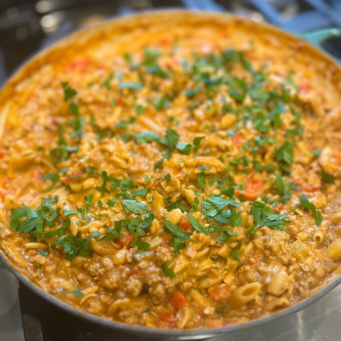 Cheesy Taco Pasta
