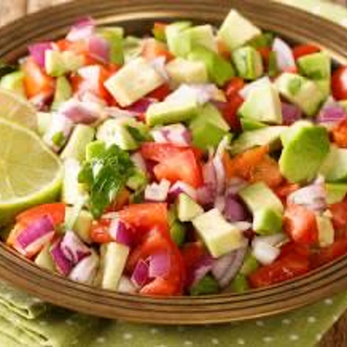 Kachumbari (cucumber, tomato & onion)