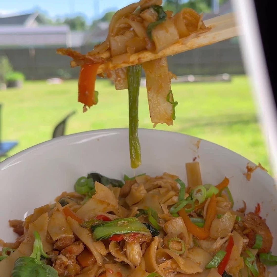 BAYOU DRUNKEN NOODLES