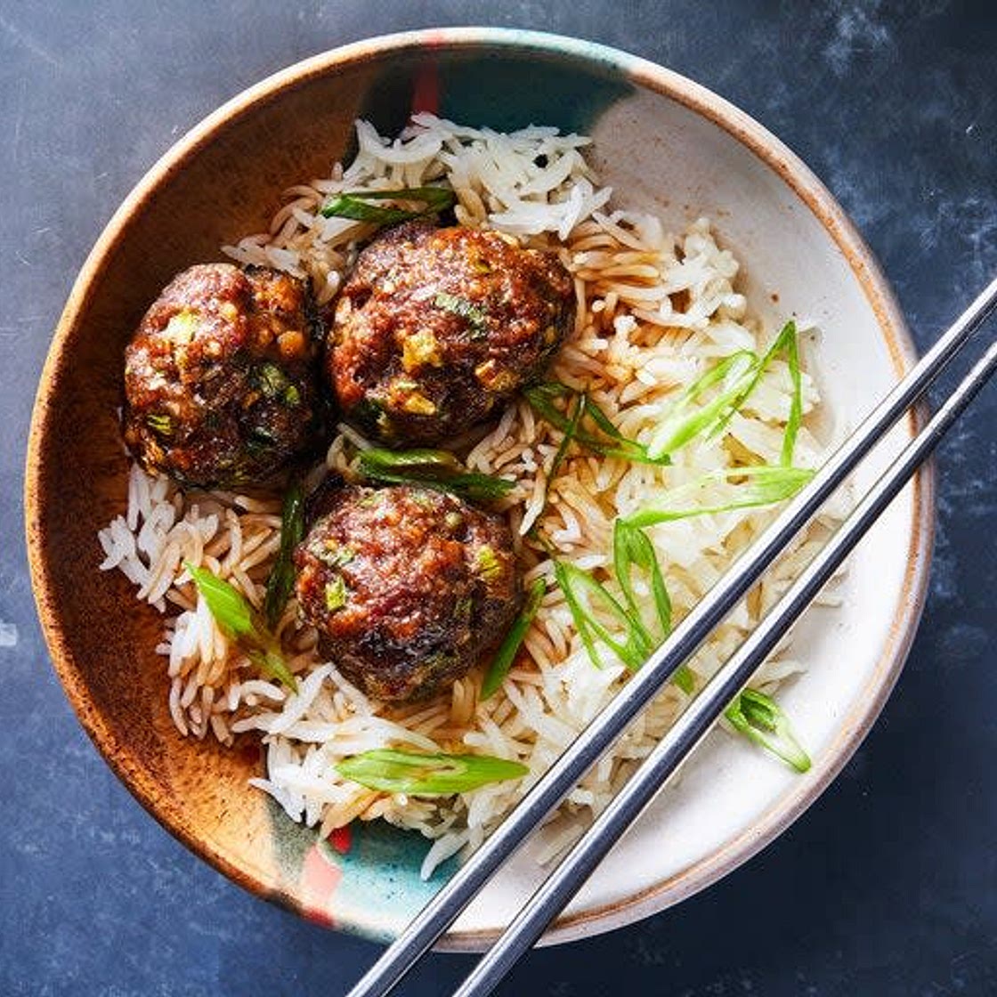 Korean BBQ-Style Meatballs