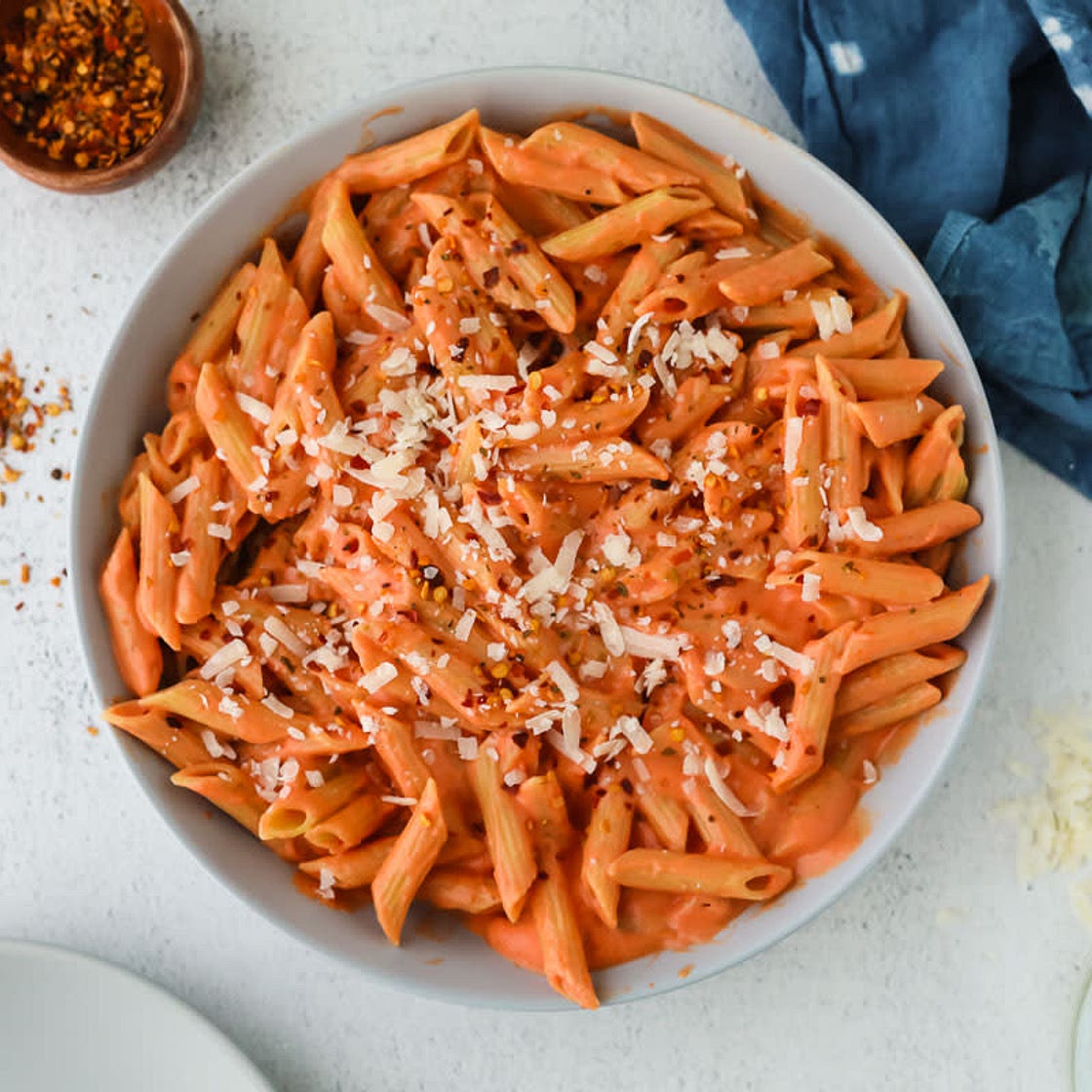 Pasta with Protein Sauce