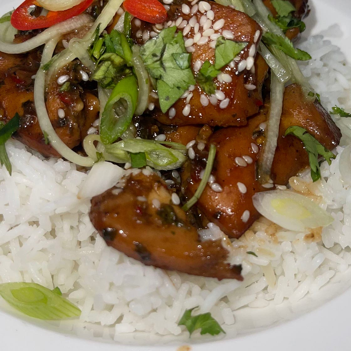Thai Garlic Chicken 
