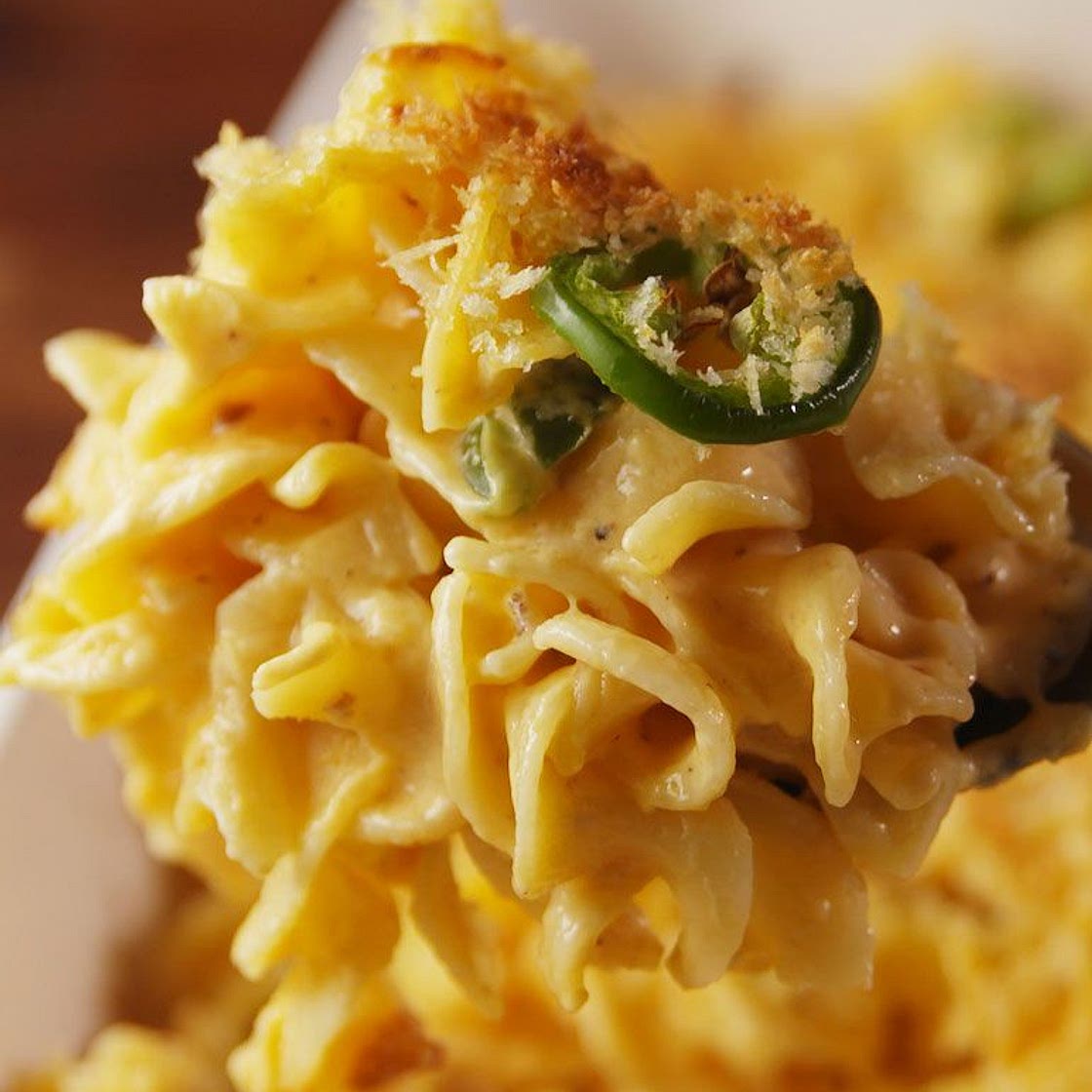 Cheesy Jalapeño Popper Bake