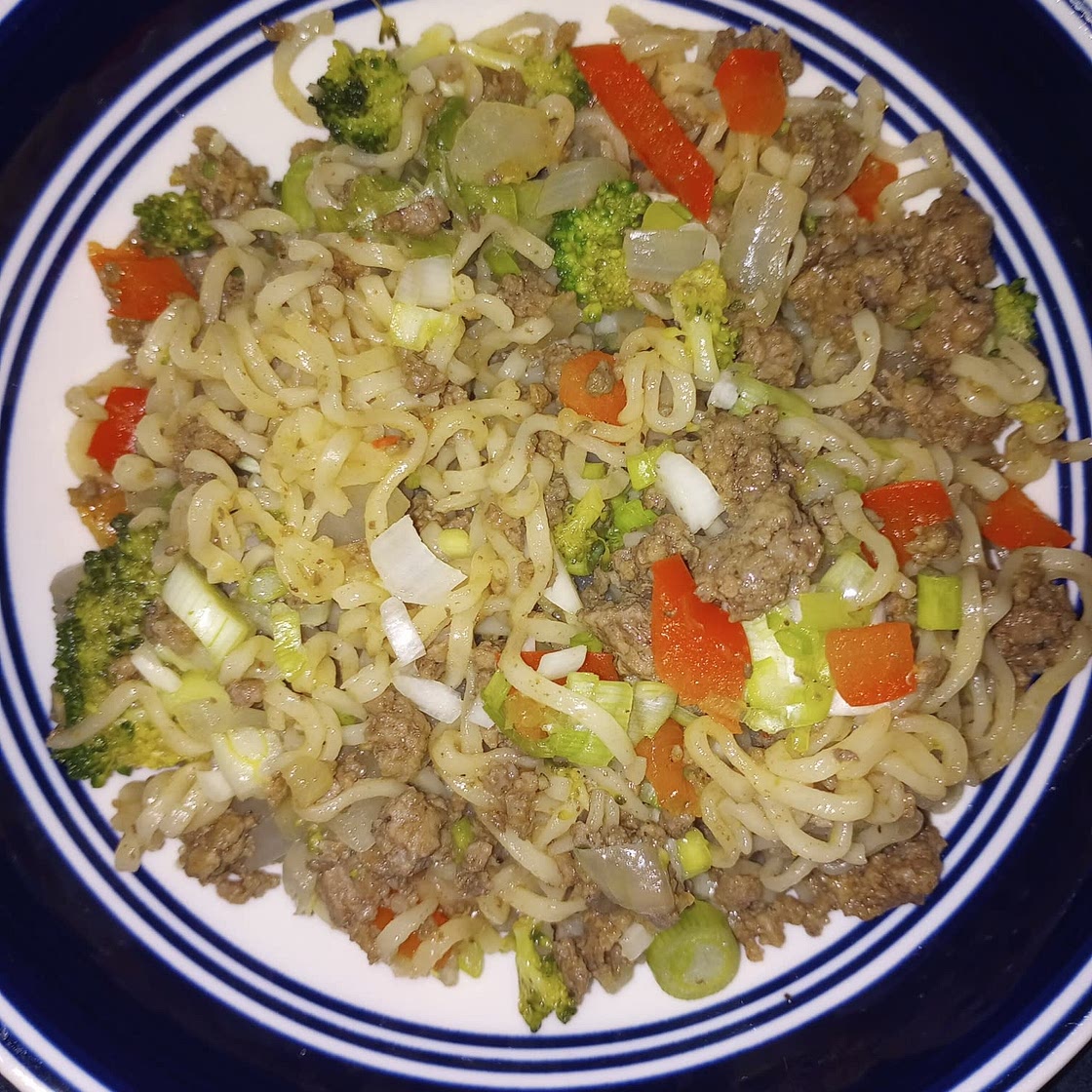 Healthy Beef Ramen Noodles