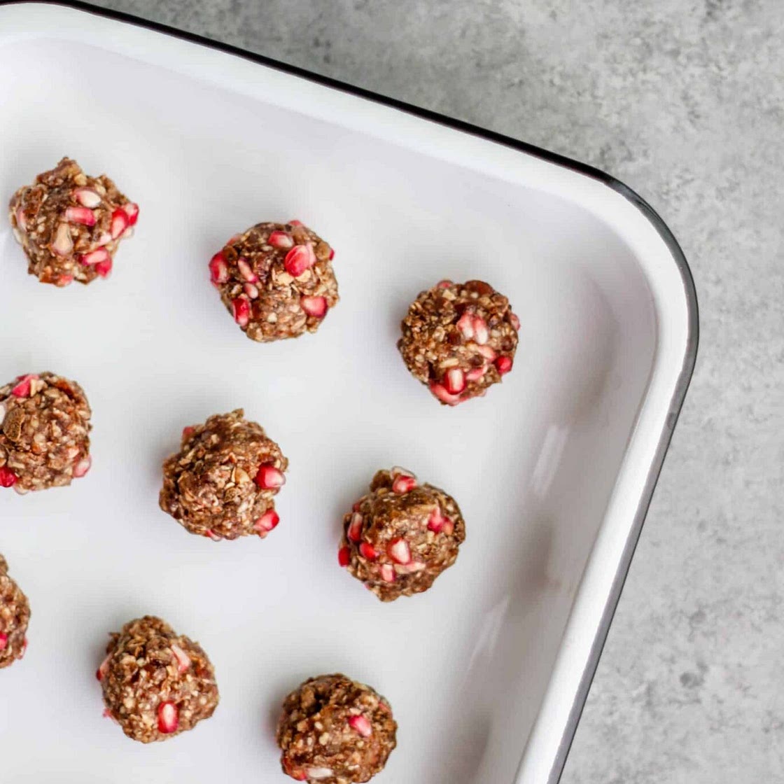 Pomegranate Bliss Balls