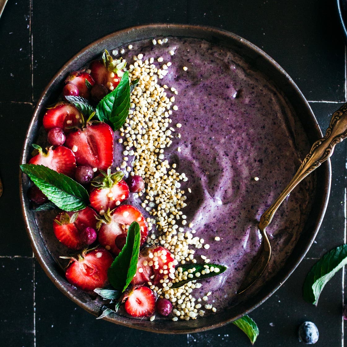 Blueberry Smoothie Bowl