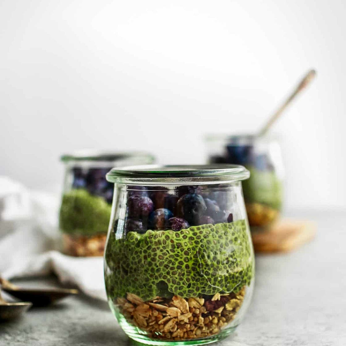 Matcha Chia Seed Pudding