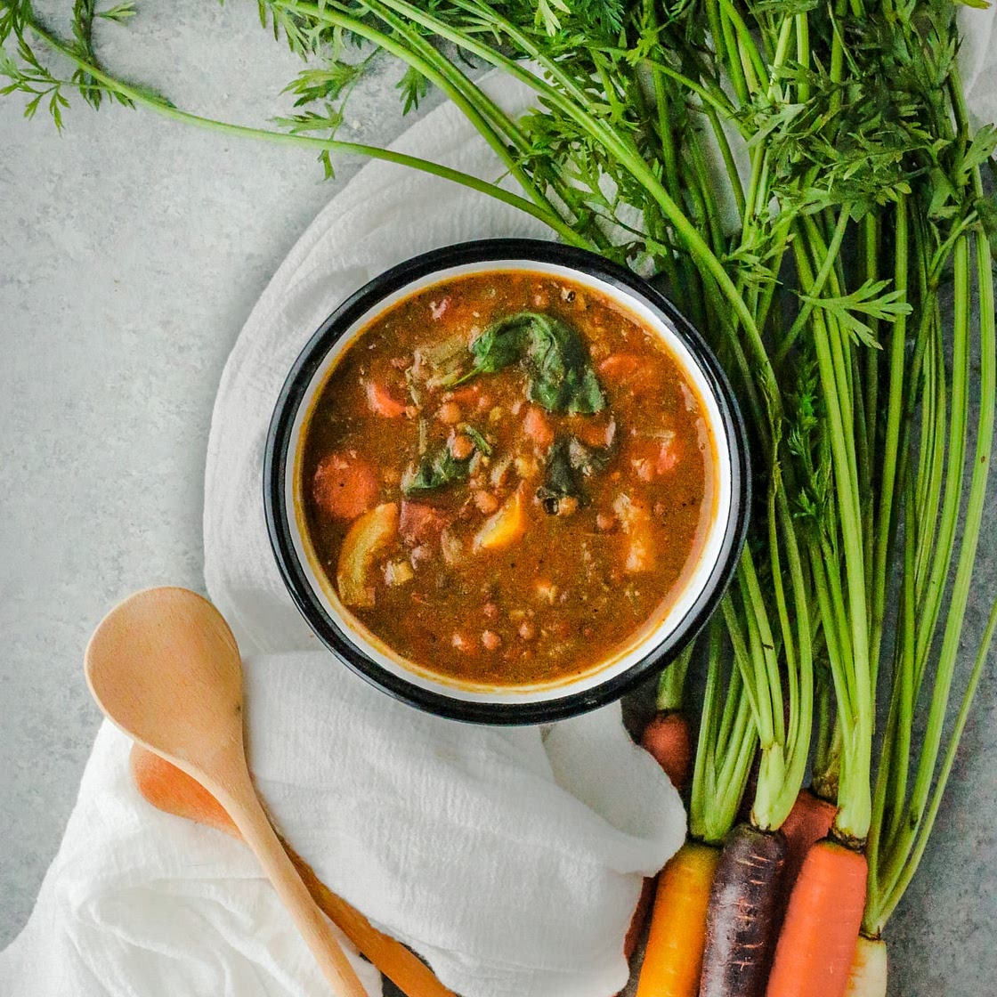 Hearty Vegan Lentil Soup