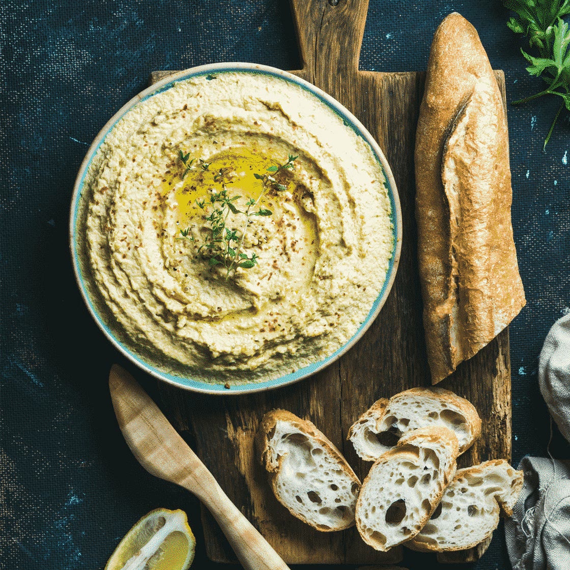Roasted Garlic Hummus
