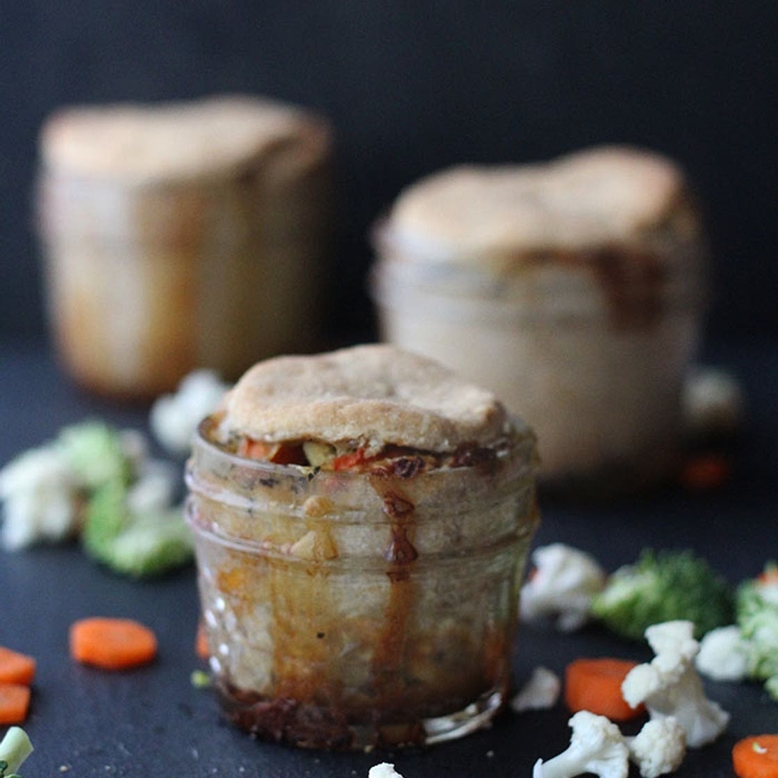 Individual Vegan Pot Pie