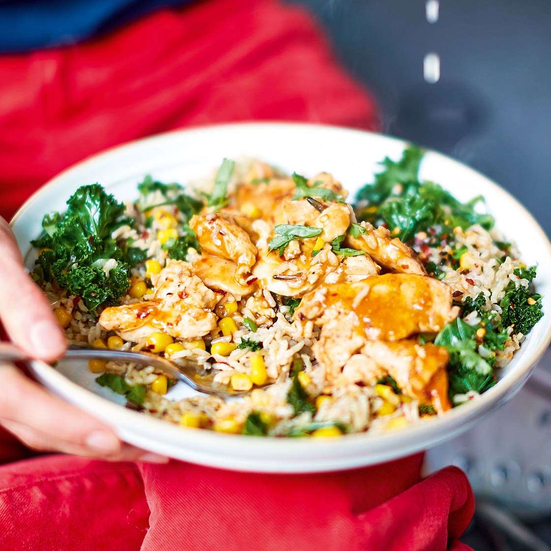 Peri Peri Chicken & Wild Rice p171