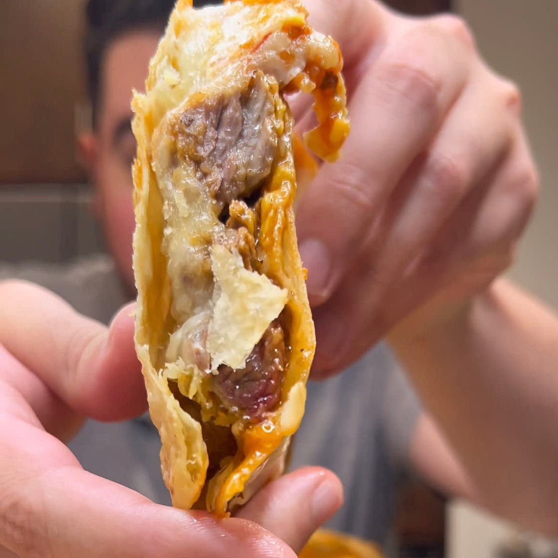 Air Fryer Short Rib Quesadilla