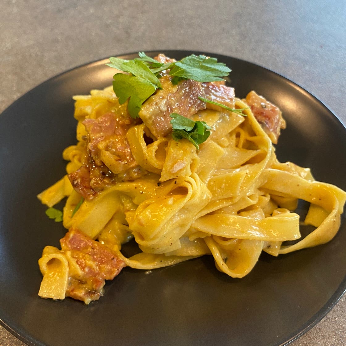 Dairy Free Carbonara (not really authentic)