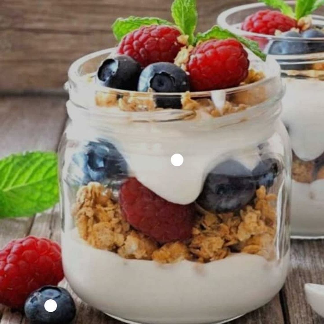 Greek Yogurt Parfait with nuts &seeds