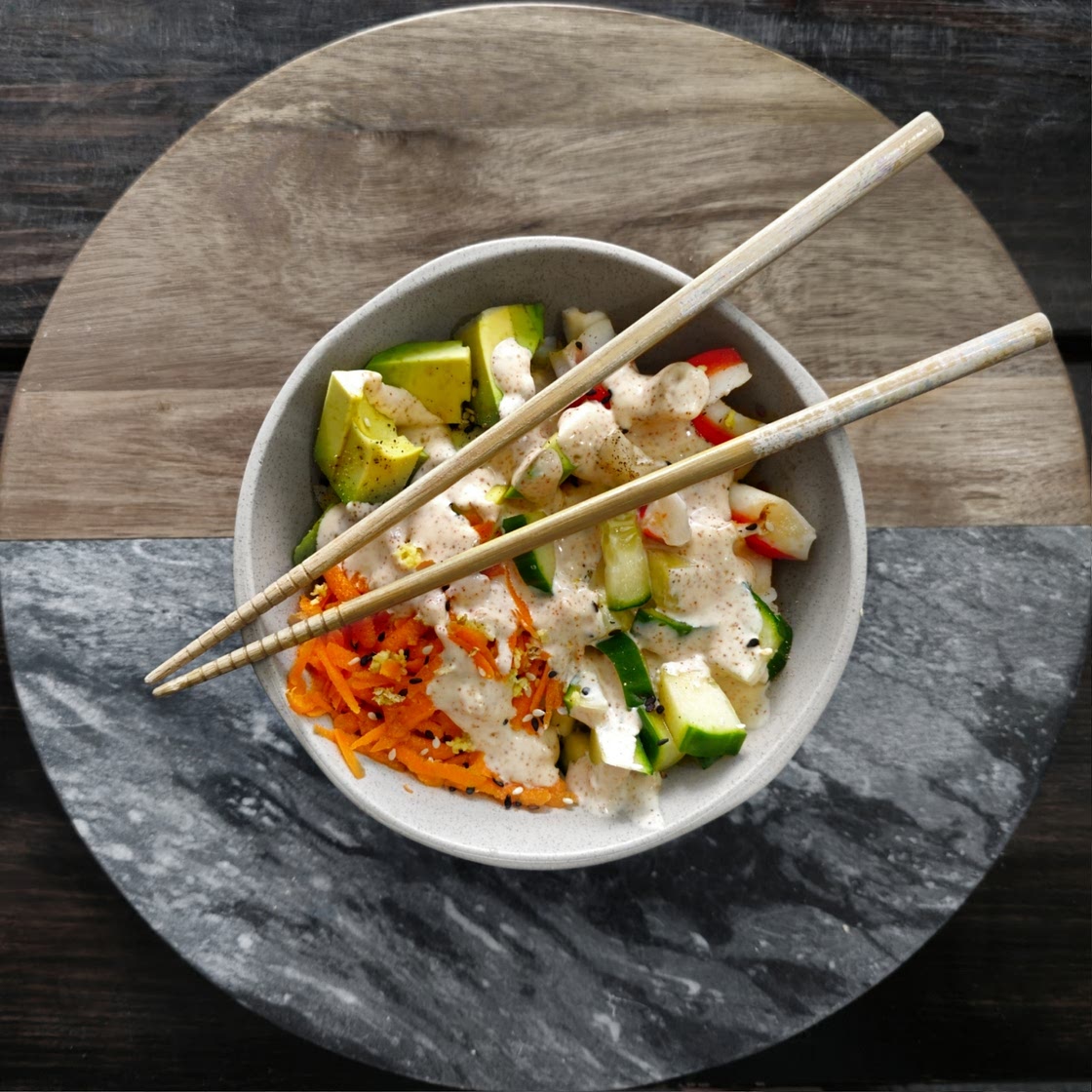 California Roll Sushi Bowls