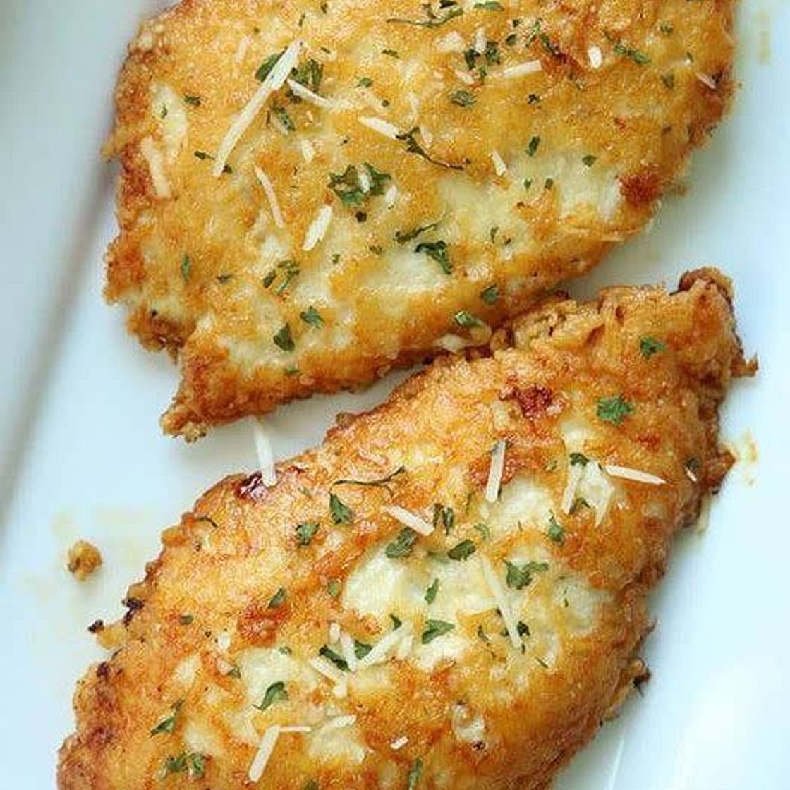 PARMESAN CRUSTED CHICKEN