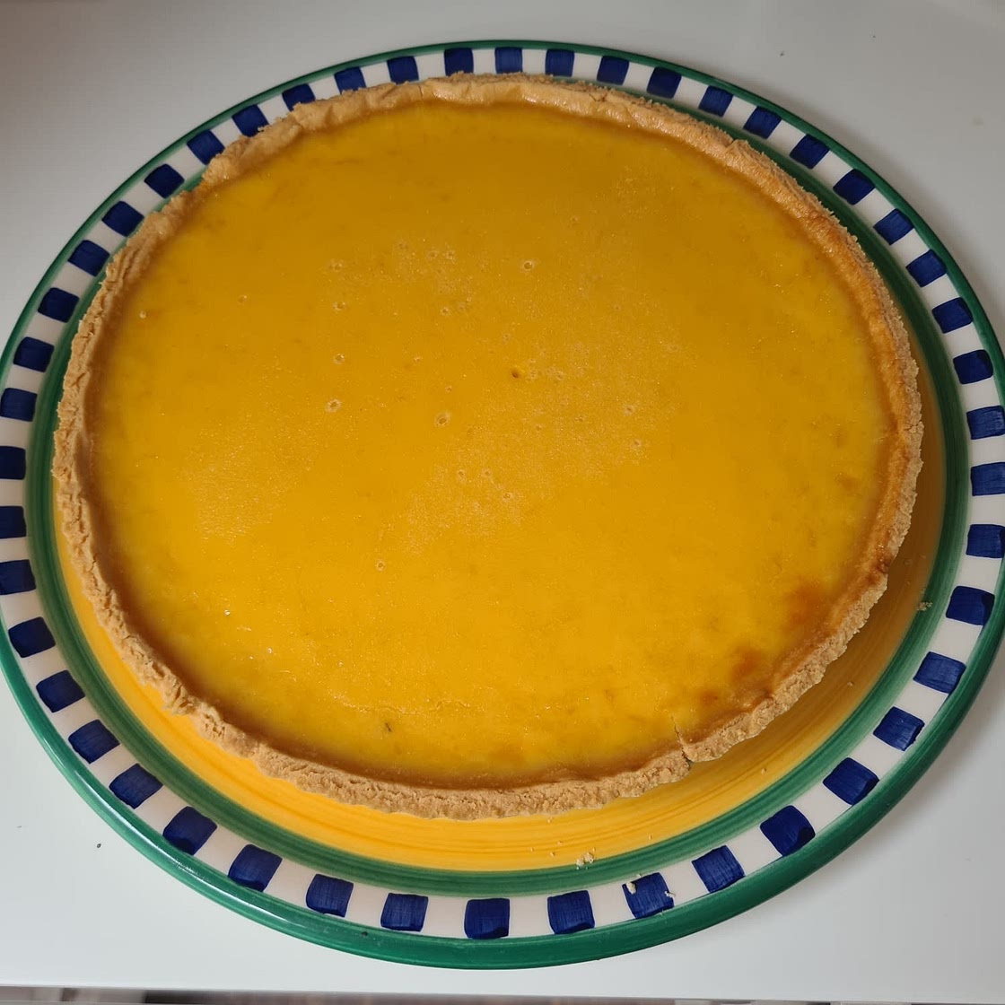 Gregg's tangy lemon tart