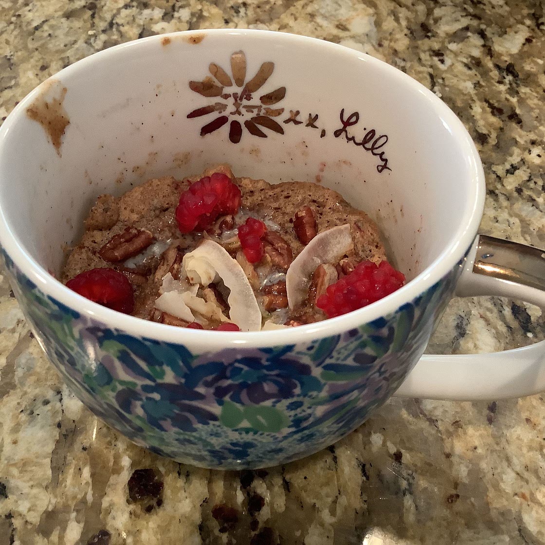 Blueberry Breakfast Mug Cake | MyFitnessPal