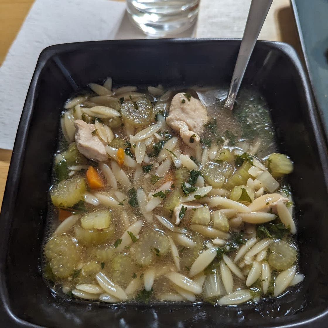 Elena's Famous Chicken Noodle Soup (one pot)