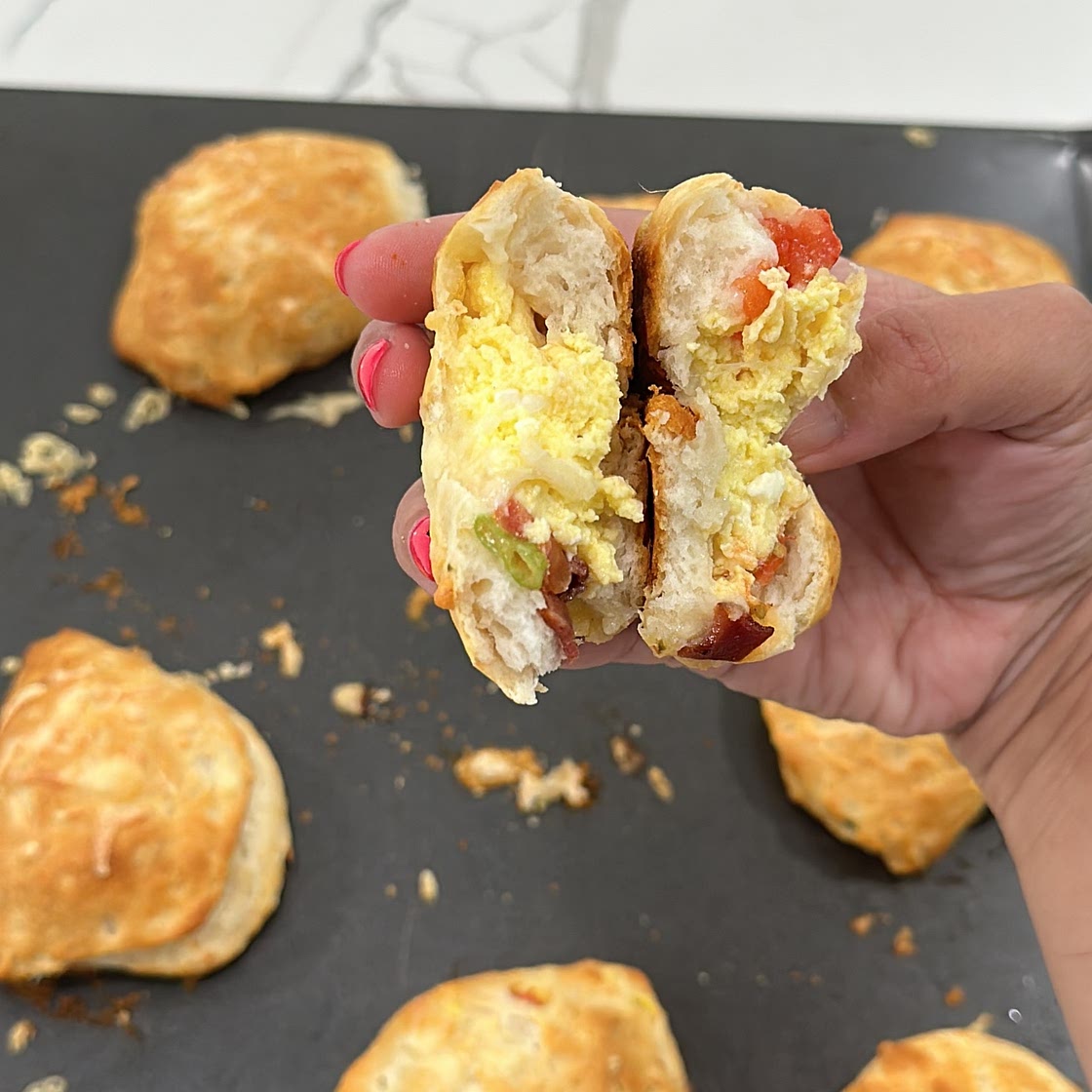 Breakfast biscuit bombs 