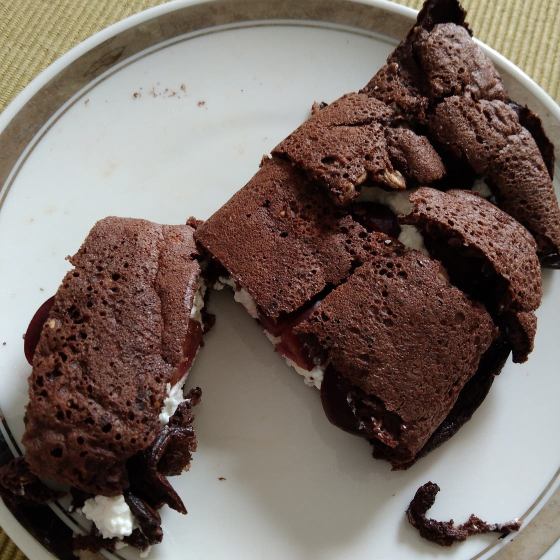 Овсяноблин с какао
