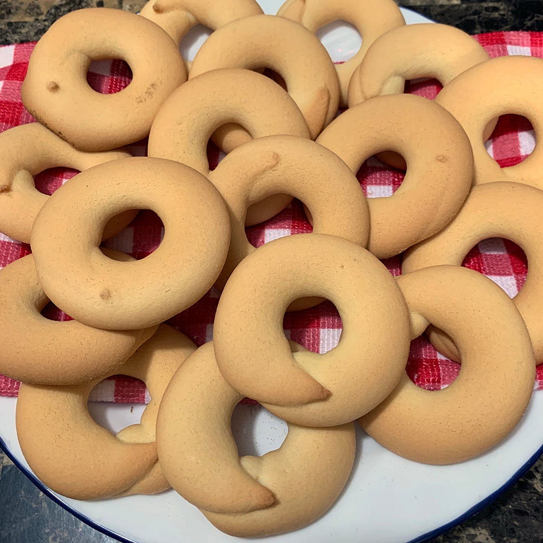 Pimental Family Biscoitos Recipe (Portuguese Tea Biscuits)