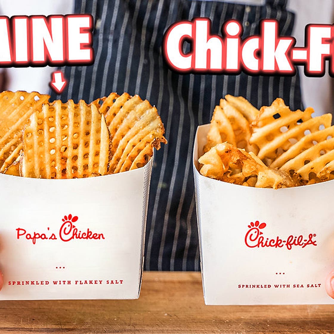 Making Chick-Fil-A Waffle Fries At Home | But Better